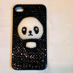 Blingy Panda Phone Case
